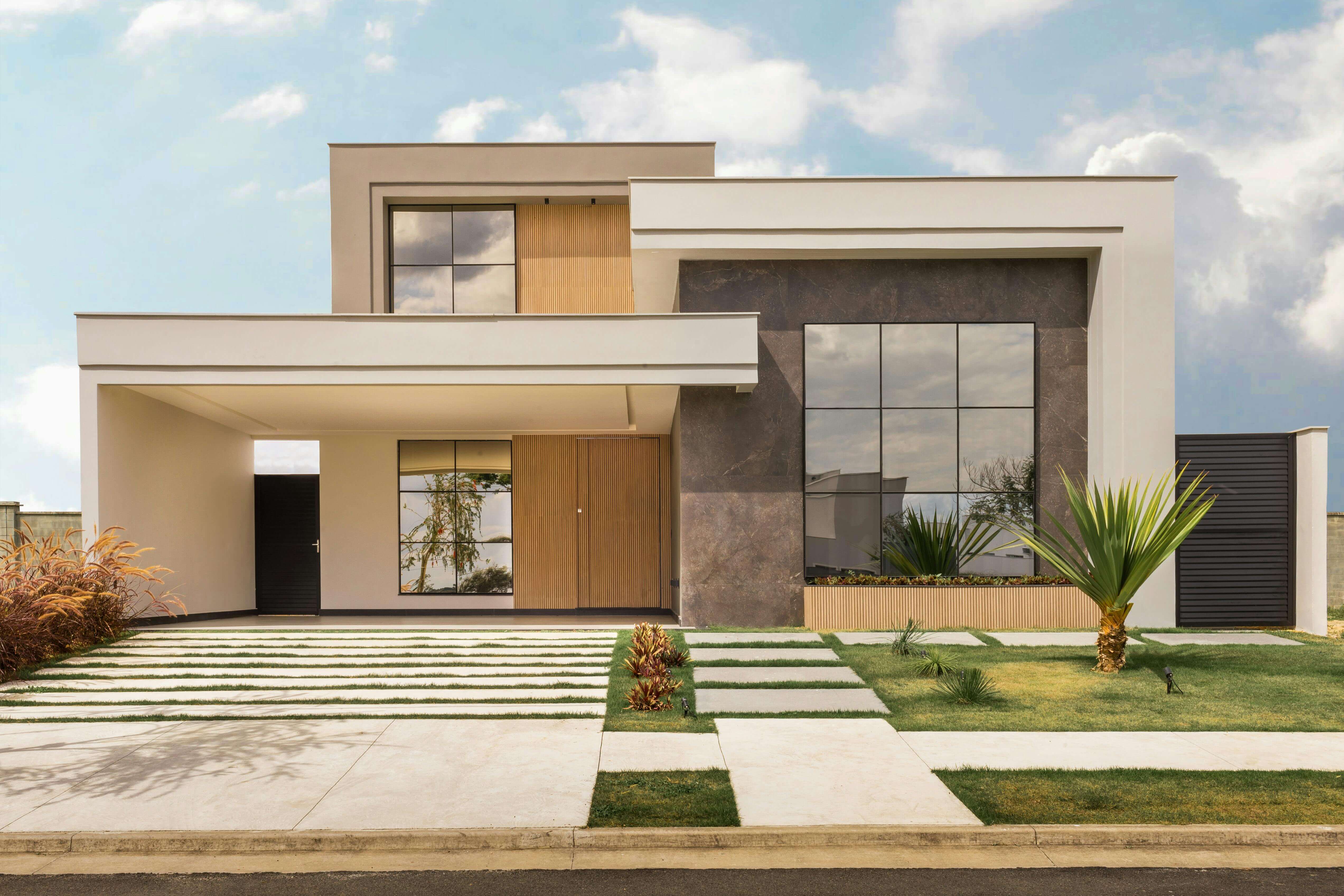 Luxury Architectural Estate Exterior